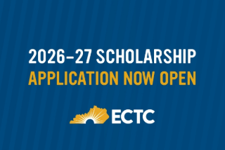 Scholarship announcement graphic